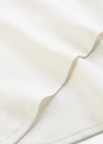 Jersey jurk van een soepele viscosemix • wolwit • bonprix online shop