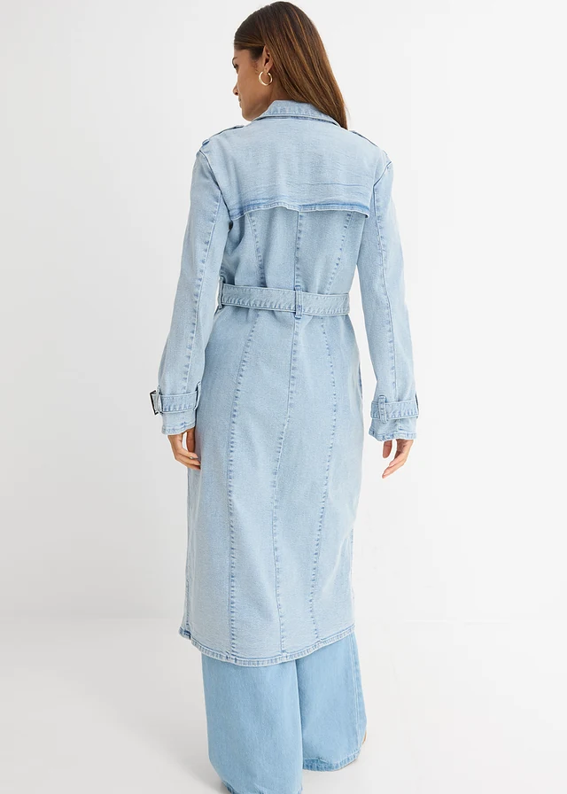 Trenci din denim • bleu denim • magazin bonprix