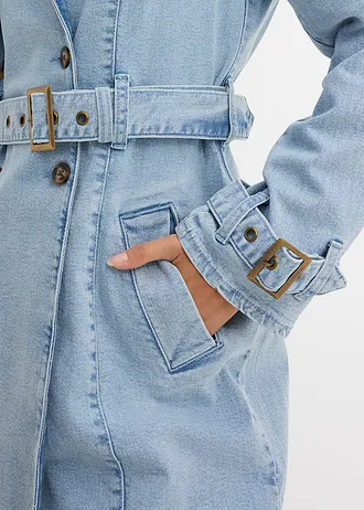 Trench en jean • bleu clair denim • Boutique bonprix