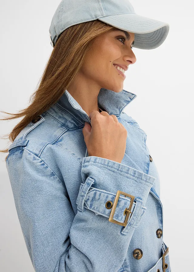 Trench en jean • bleu clair denim • product-page.page-title-suffix
