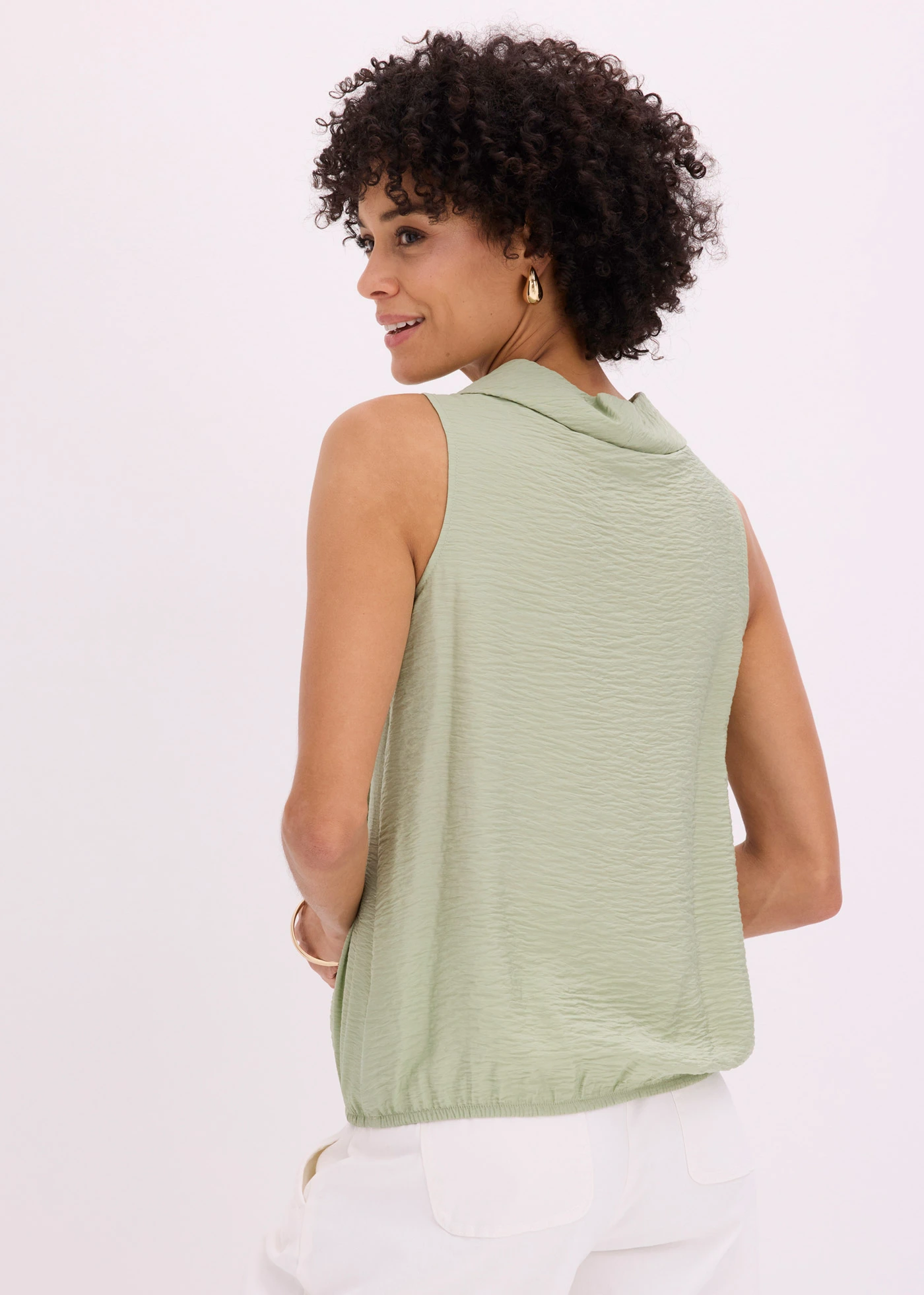 Blouse sans manches • vert pâle • Boutique bonprix