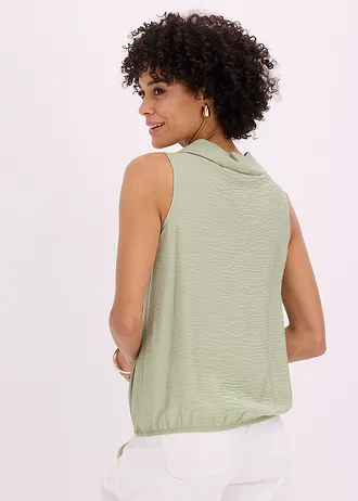 Blouse sans manches • vert pâle • Boutique bonprix