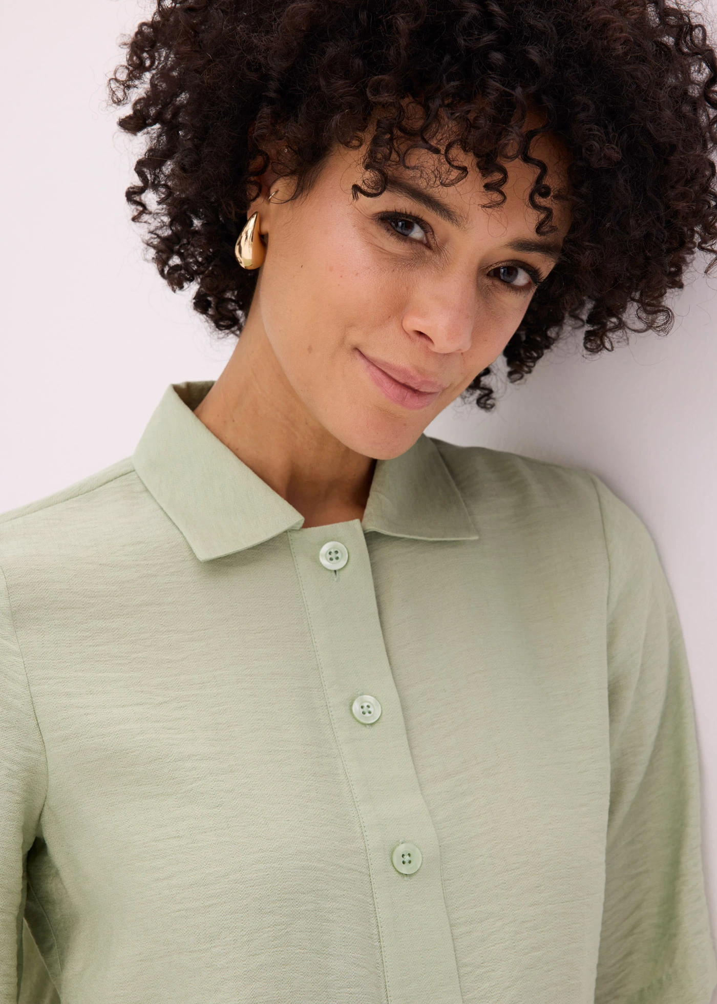 Tuniek licht transparant • lichtgroen • bonprix online shop