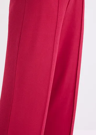 Instapbroek van stevige interlock • bessenrood • bonprix online shop