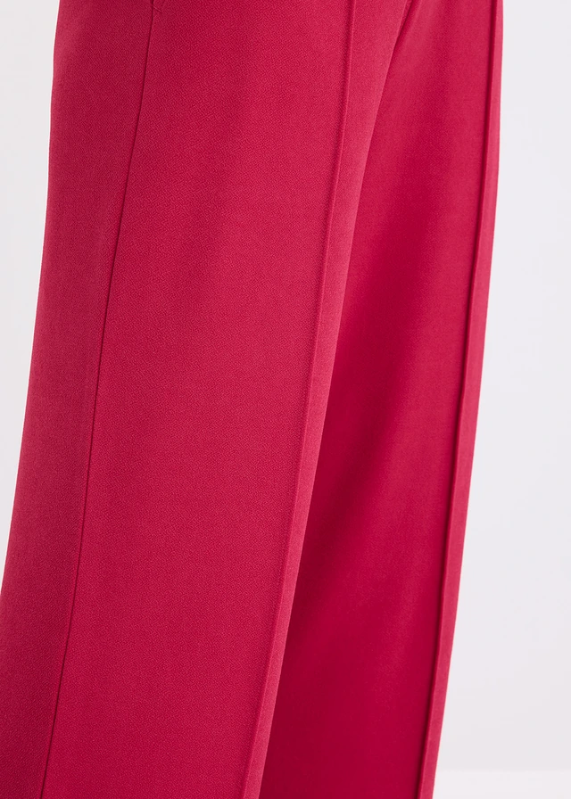 Pantalon élastiqué en interlock épais • magenta • product-page.page-title-suffix