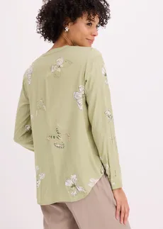 Chemisier imprimé en viscose • vert pâle • Boutique bonprix
