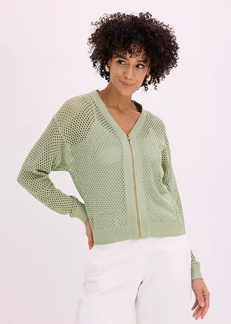 Vest • lichtgroen/metallic • bonprix online shop