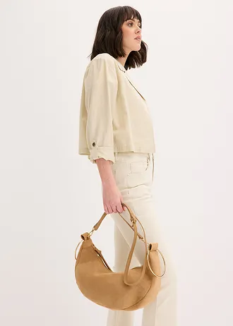 Kabelka Crossbody, farba: pieskovo béžová