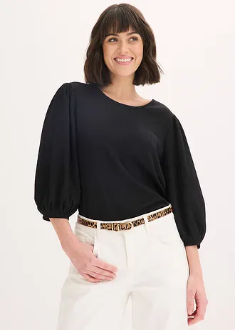 Lot de 3 ceintures à boucle brillante • marron-noir • Boutique bonprix