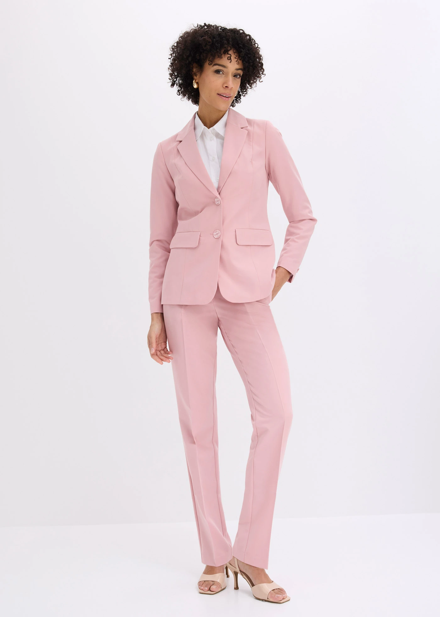 Tailleur pantalon (ens. 2 pces) • rose cendré • Boutique bonprix