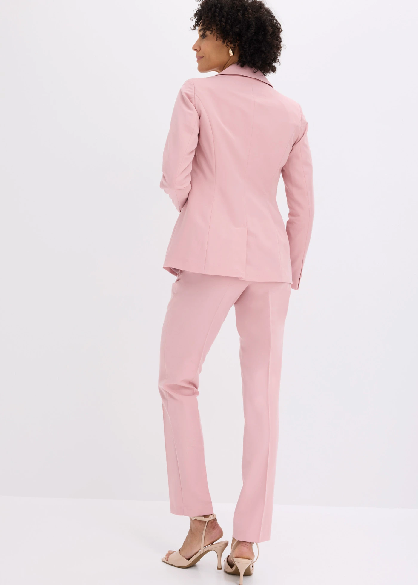 Tailleur pantalon • rose cendré • Boutique bonprix