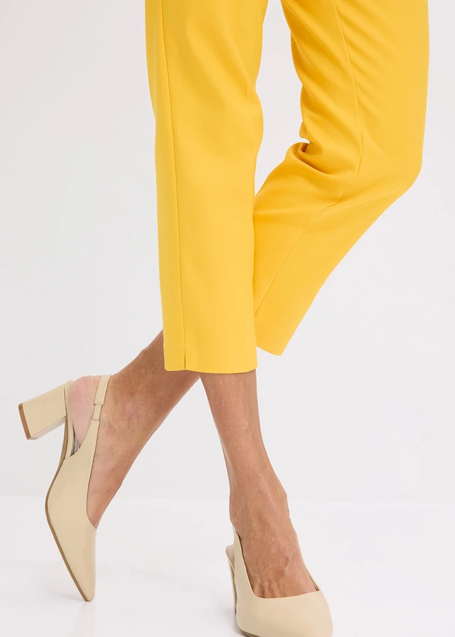 Pantalon 7/8 habillé • jaune safran • product-page.page-title-suffix