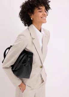 Sacou model glencheck • galben deschis/bej nisipiu mat cadrilat • magazin bonprix