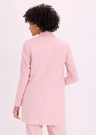Sacou lung cu nasturi decorativi • roz cenușiu • magazin bonprix