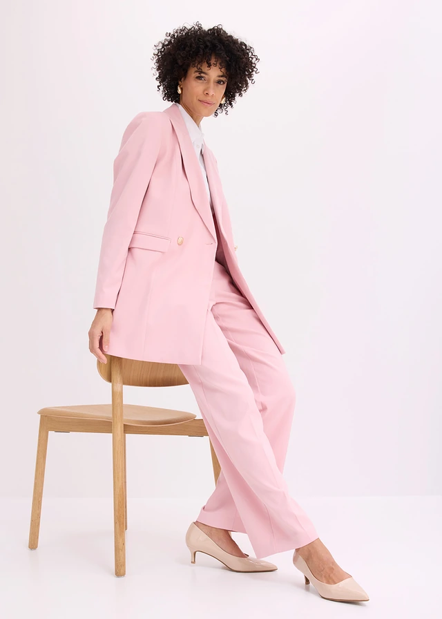 Lange blazer met decoratieve knopen • asroze • product-page.page-title-suffix