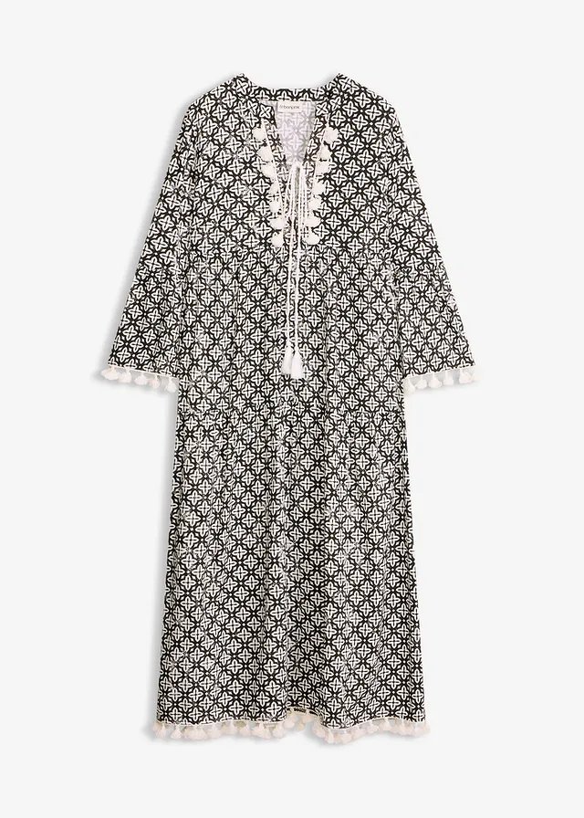 Rochie-tunică din viscoză fluidă