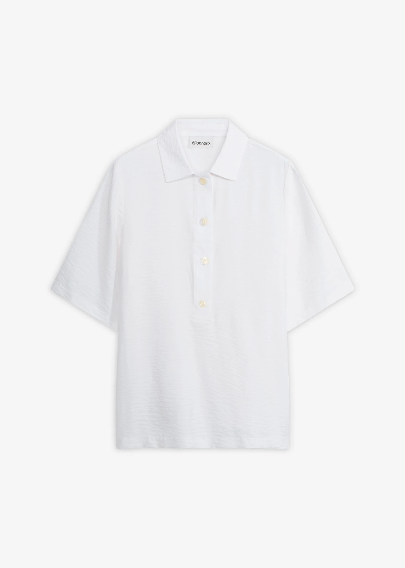 Tuniek licht transparant • wolwit • bonprix online shop