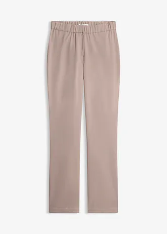 Bengaline stretch broek, Kleur: robijnrood