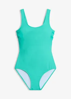 Costum de baie cu decolteu înalt la spate