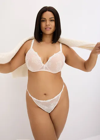 Voorgevormde bh met beugels • wolwit plus size • bonprix online shop