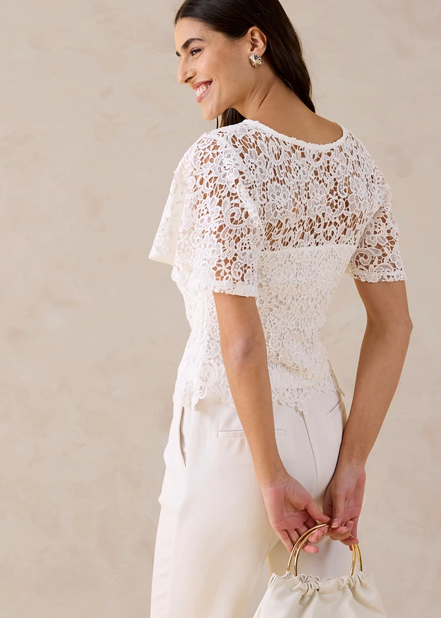 Kanten shirt • wolwit • product-page.page-title-suffix
