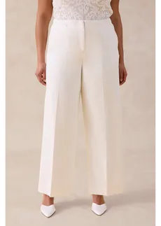 Kalhoty Marlene, barva: přírodní bílá