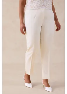 Stretch broek, Kleur: wolwit