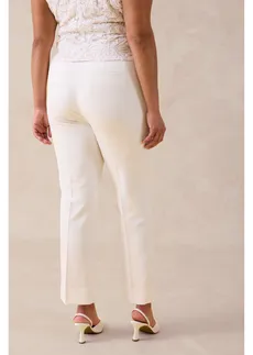 Pantaloni stretch, culoare: ecru