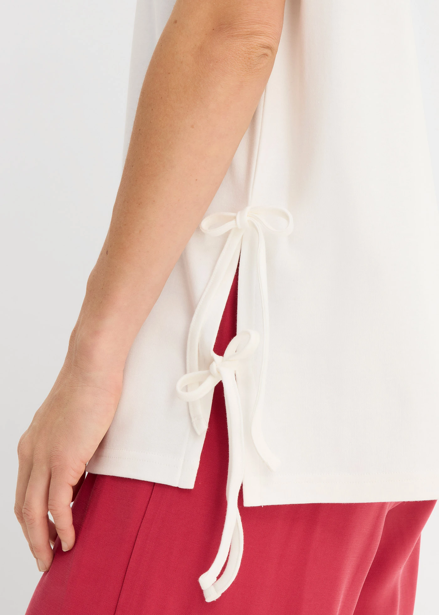 T-shirt 100% coton • ecru • Boutique bonprix