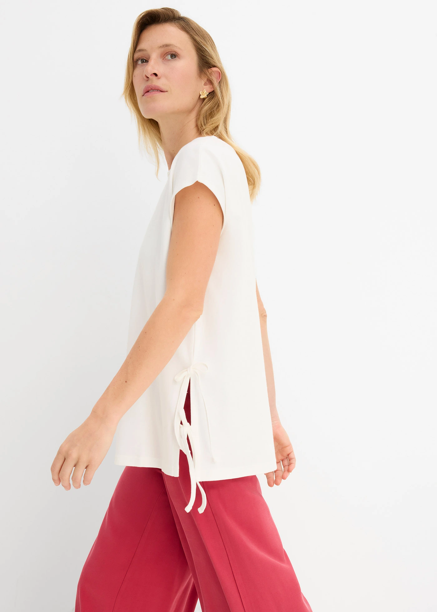 Tričko z čistej bio bavlny • biela vlna • obchod bonprix