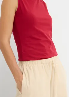 Spodnie culotte z czystej bawełny organicznej • jasny piaskowy • sklep bonprix