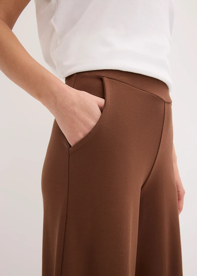 Culotte in een viscosemix • bruin • product-page.page-title-suffix