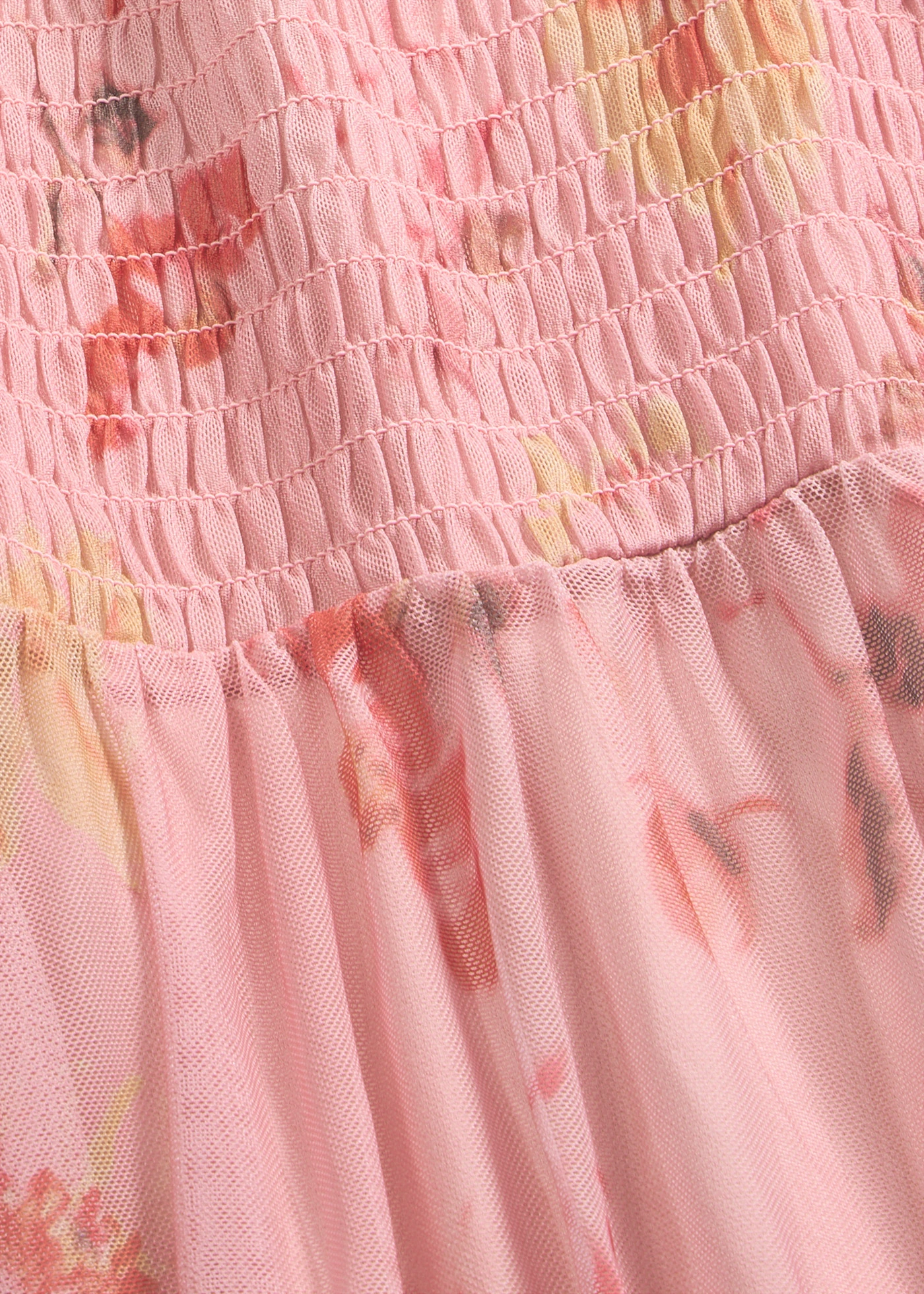 Robe en jersey mesh délicat • rose cendré floral • Boutique bonprix