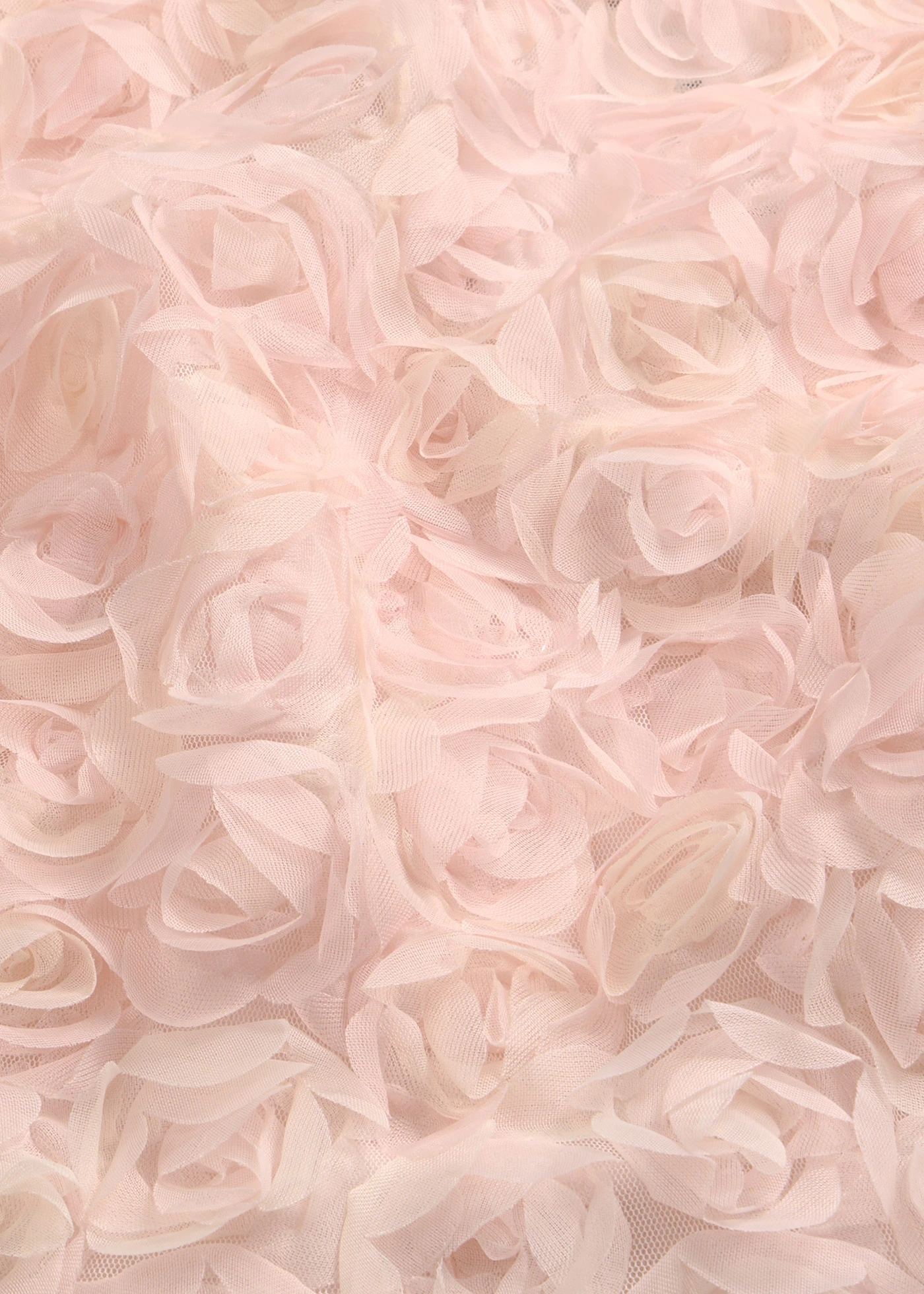 Galajurk van fijne tule met bloemendetails • parelroze-parelbeige • bonprix online shop