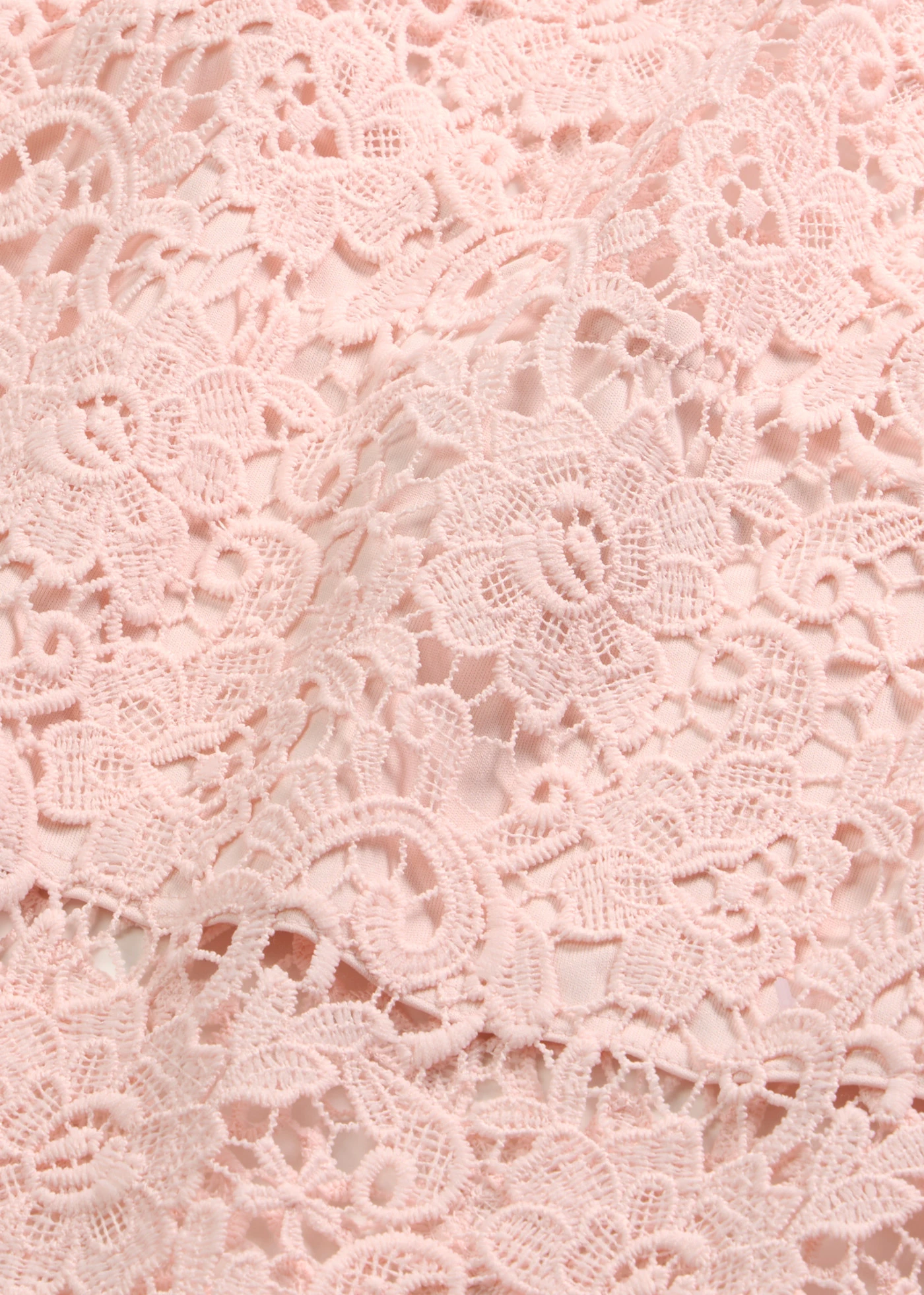 Top din dantelă • roz perlat • magazin bonprix