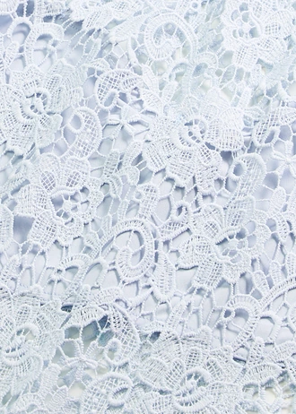 Top z čipky • púdrovo modrá • obchod bonprix