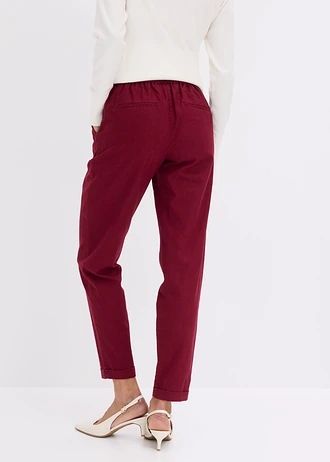 Linnen broek, Kleur: esdoornrood