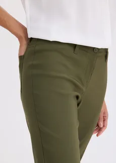 Pantaloni bootcut cu stretch • oliv închis • magazin bonprix