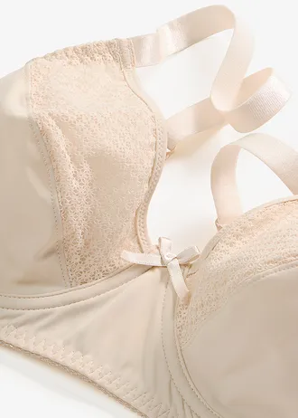 Soutien-gorge minimiseur avec mesh • beige sable • Boutique bonprix