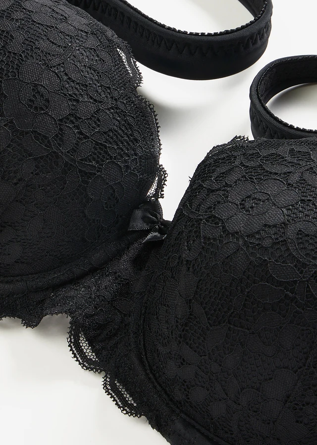 Soutien-gorge à coques et bretelles rembourrées • noir • product-page.page-title-suffix