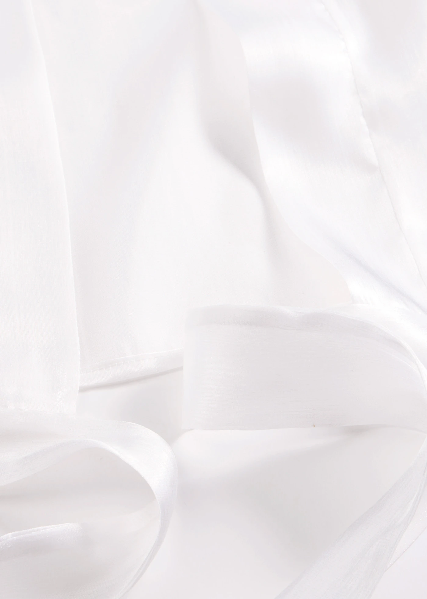 Boleró finom tüllből és megkötős részlettel • gyapjúfehér • bonprix áruház