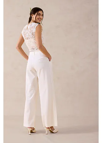 Kalhoty Marlene • přírodní bílá • bonprix obchod