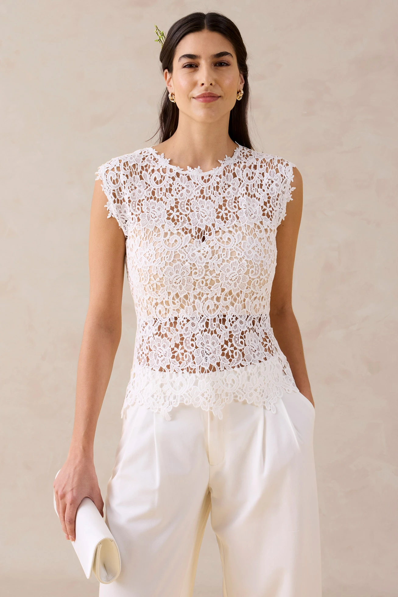 Top z krajky • přírodní bílá • bonprix obchod