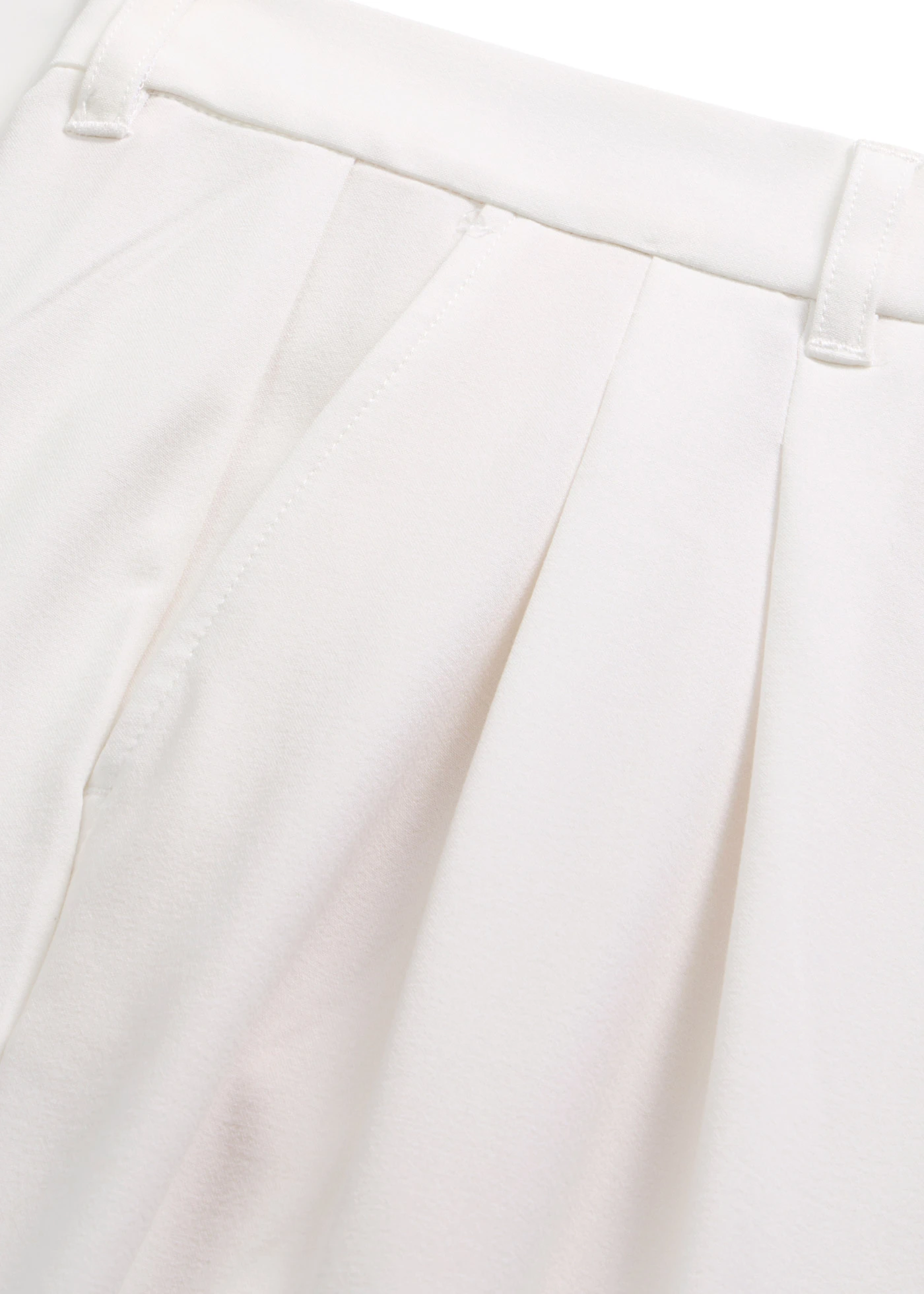 Pantalon large à pinces • ecru • Boutique bonprix