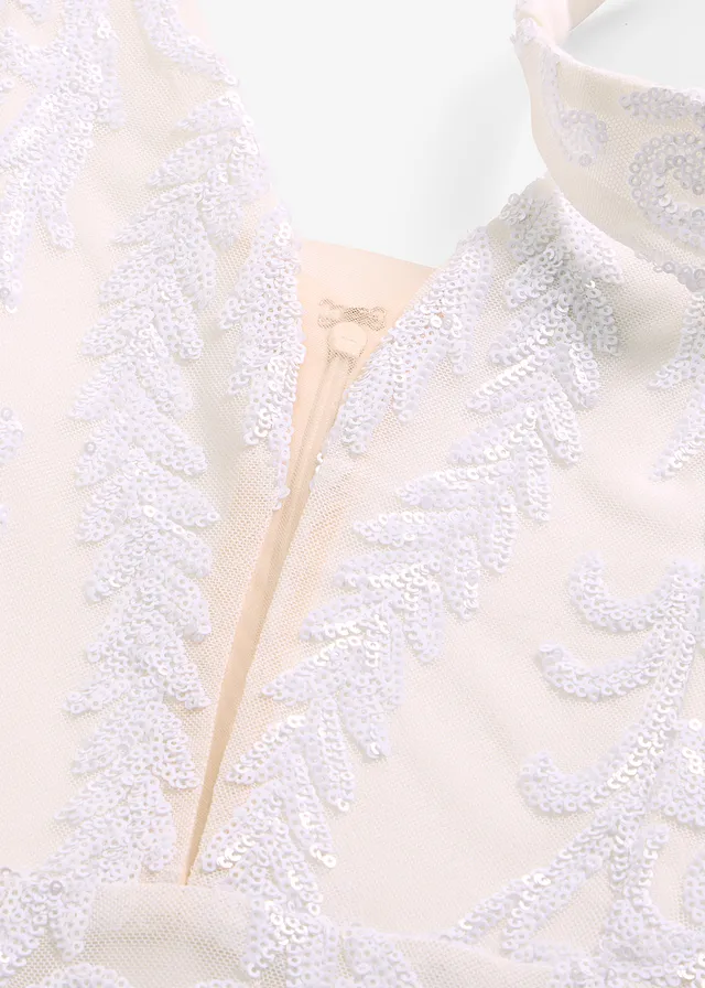 Robe de mariée en tulle, brodée de sequins • écru • product-page.page-title-suffix