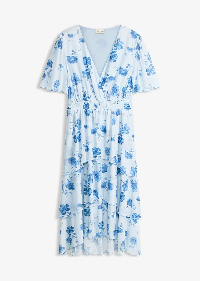 Robe midi en mesh doux
