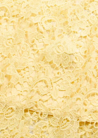 Top z čipky • svetložltá • obchod bonprix