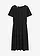Robe évasée en jersey, Couleur: noir