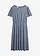 Robe évasée en jersey, Couleur: bleu fumé