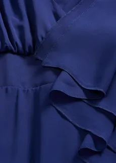 Robe de soirée en mousseline • bleu nuit • Boutique bonprix